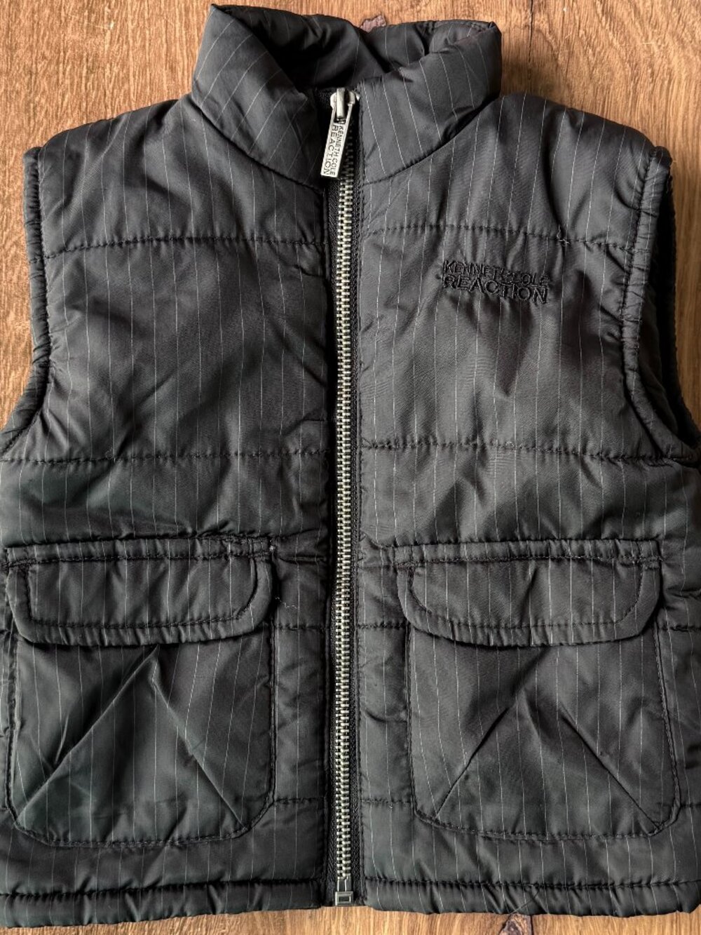 Kenneth Cole Reaction Black Puffer Vest Boys 18 Months